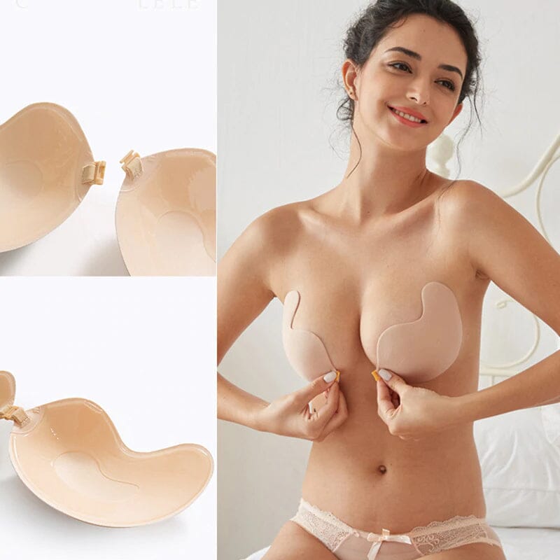 SecretLift – Onzichtbare Strapless Push-Up BH met Perfecte Fixatie | 1+1 GRATIS